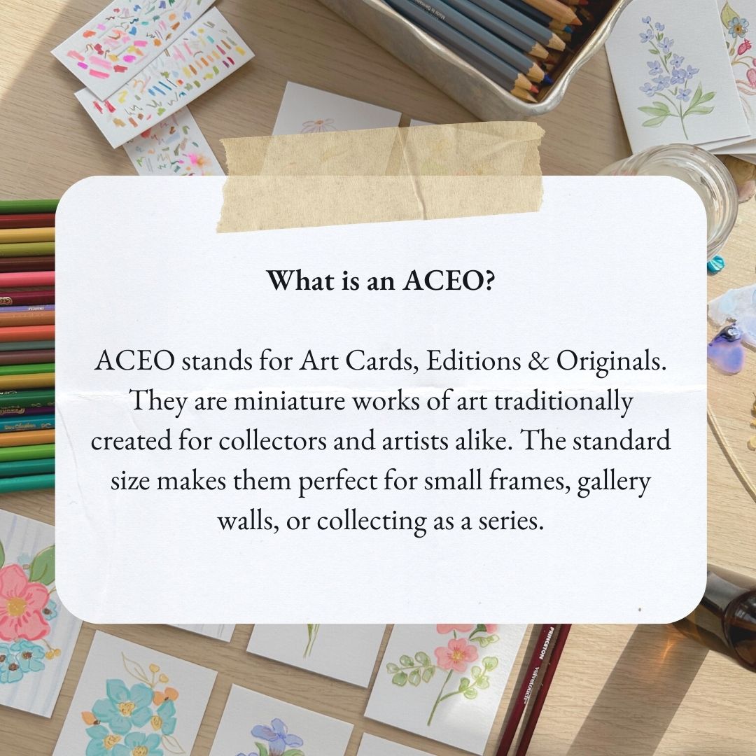 Garden Light – Original ACEO Painting (Batch 006 #9)