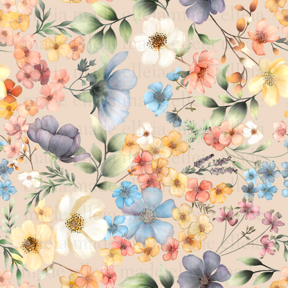 Liana Wildflowers - Fabric by the yard