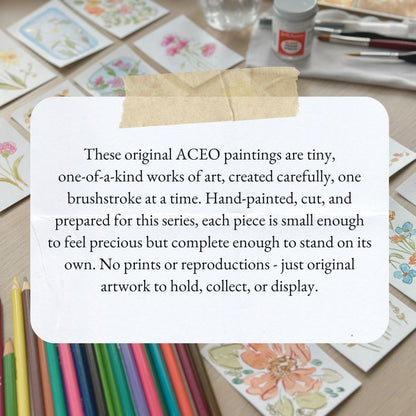 Simple as a Yes – Original ACEO Painting (Batch 005 #7)