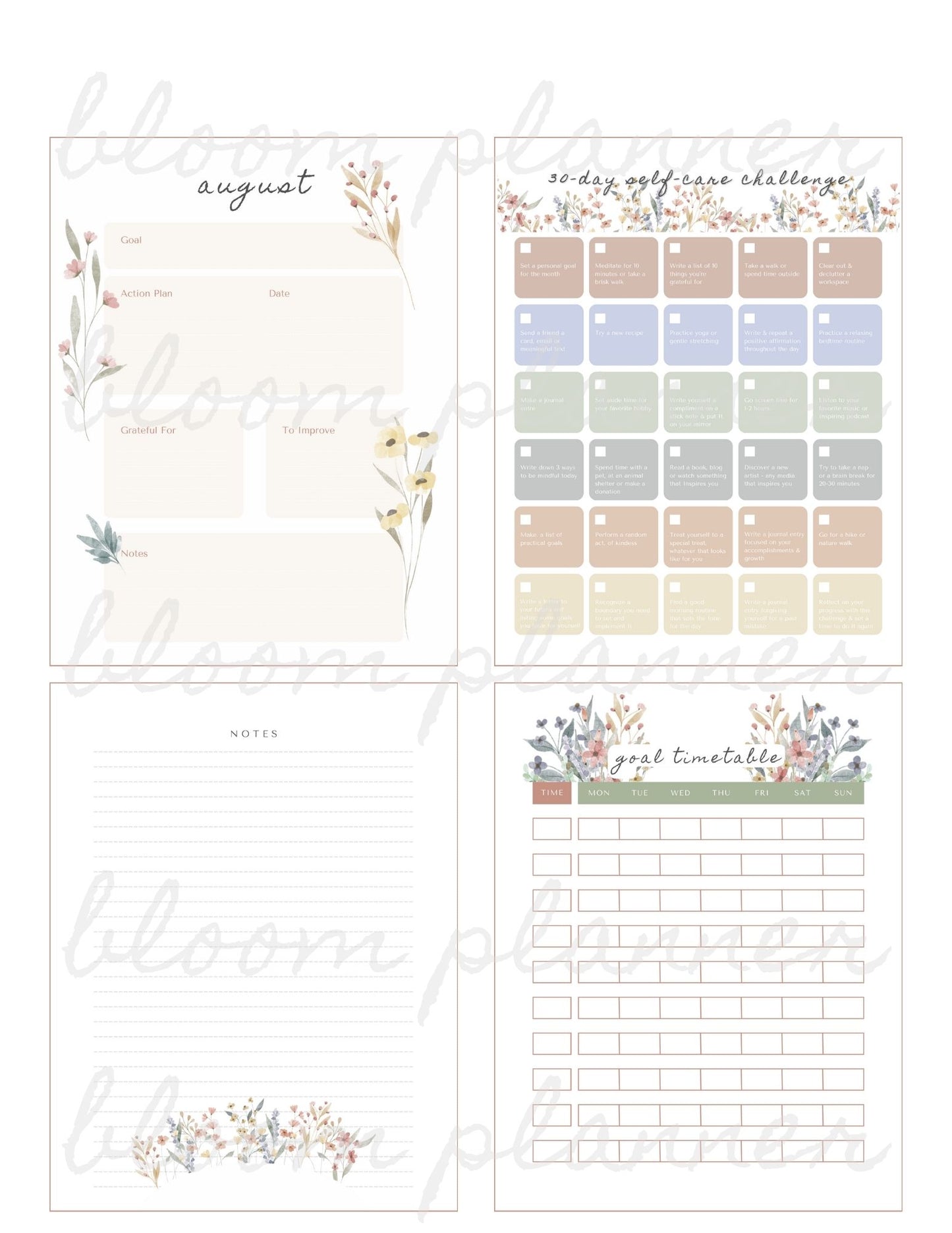 Bloom Planner