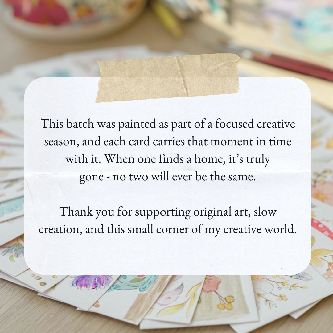 A Gentle Offering – Original ACEO Painting (Batch 004 #24)