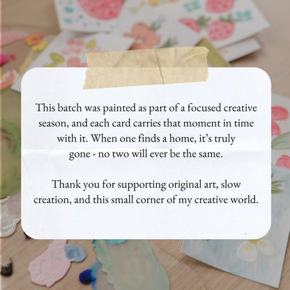 Handpicked – Original ACEO Painting (Batch 002 #7)