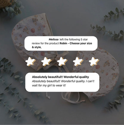 Robin - Choose your size & style