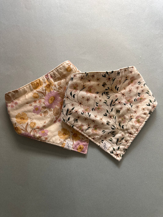 Hope and plum bibs - set of 2 - Closet Sale 039