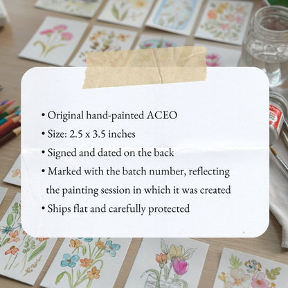 Simple as a Yes – Original ACEO Painting (Batch 005 #7)