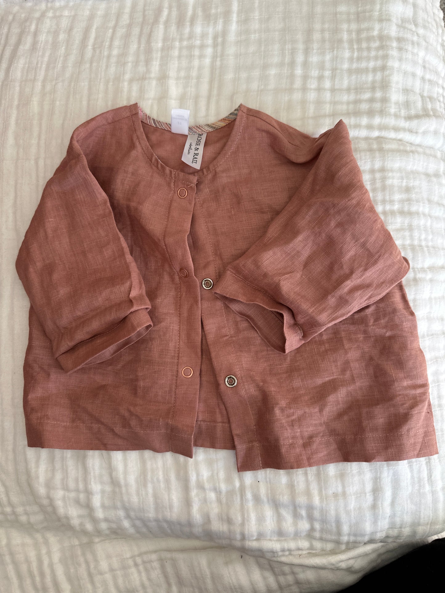 Rose & Rail Shirt - 2t - Closet Sale 081