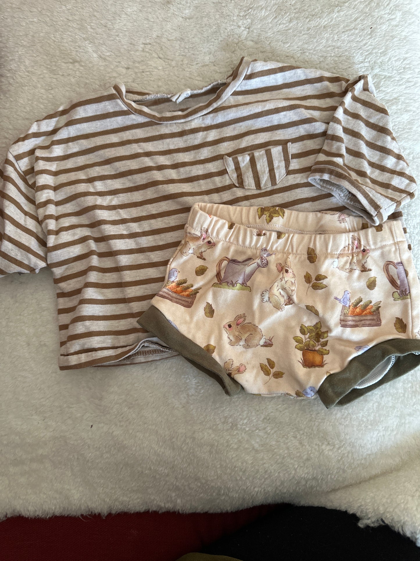 crop tee & alpine baby bummies - 2t - Closet Sale 031