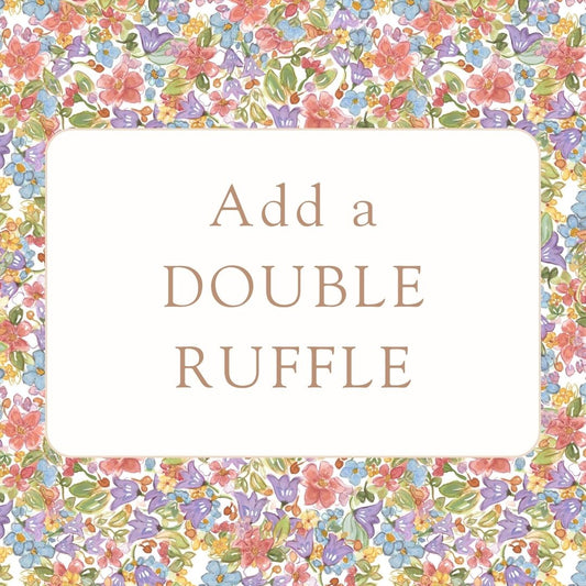 Add a Double Ruffle