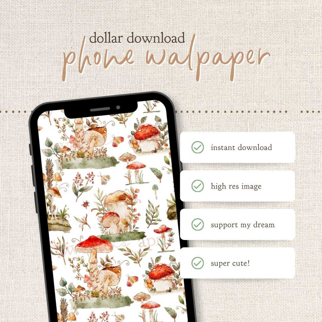 Instant Download : Phone Wallpaper : Cedar