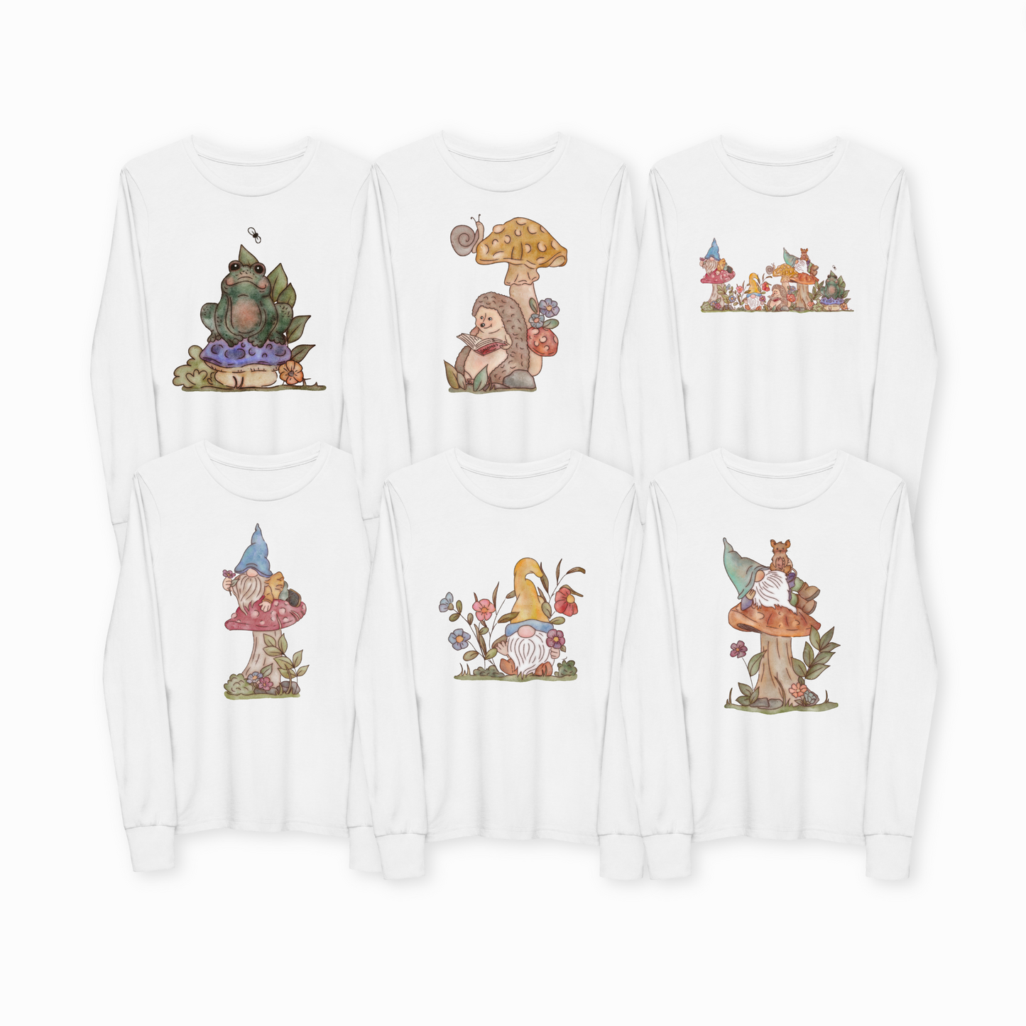 Gnome Garden :  Kids Long Sleeve Tee