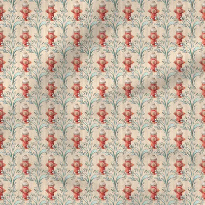 Fire Rescue - Hydro Burst - Fabric by the yard starting at