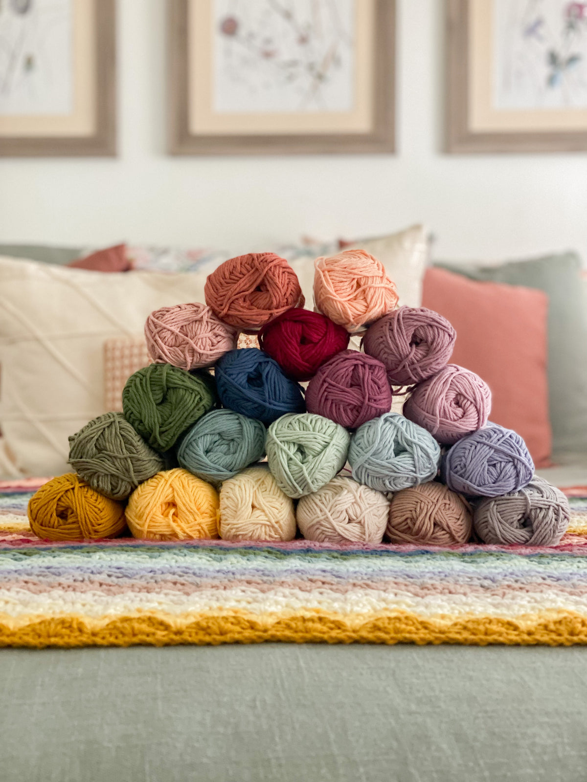 Instant Download: Hope Blanket Crochet Pattern – Sweet As April