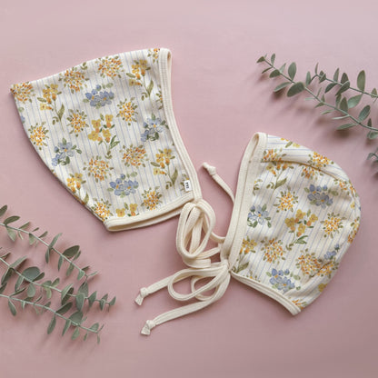 Blue Stripe Floral - Choose your size & style