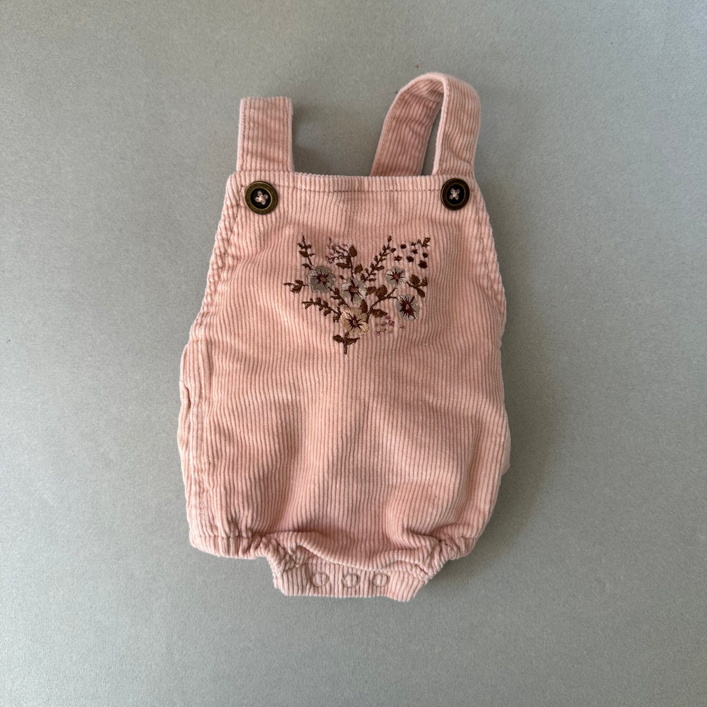 Jamie Kay Corduroy Romper - 0-3 months - Closet Sale 005