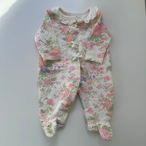 Laura Ashley Quilted Sleeper - 0-3 months - Closet Sale 059
