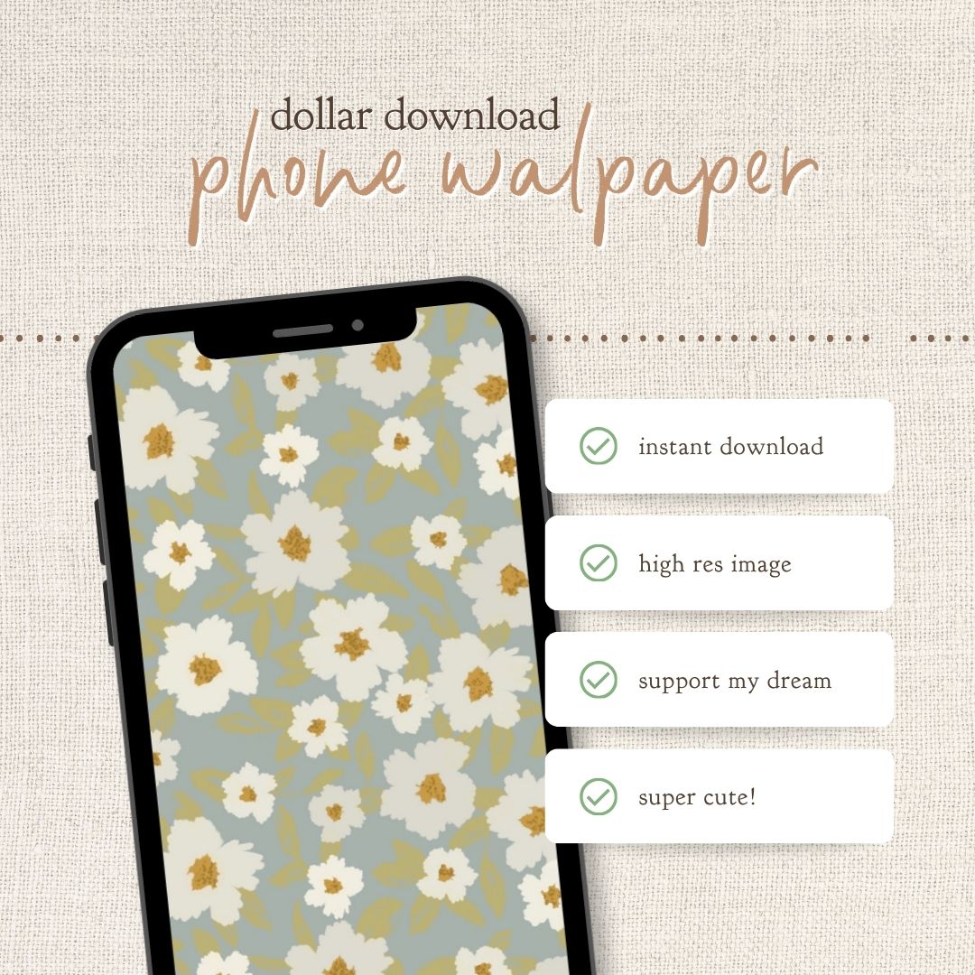 Instant Download : Phone Wallpaper : Queen Anne
