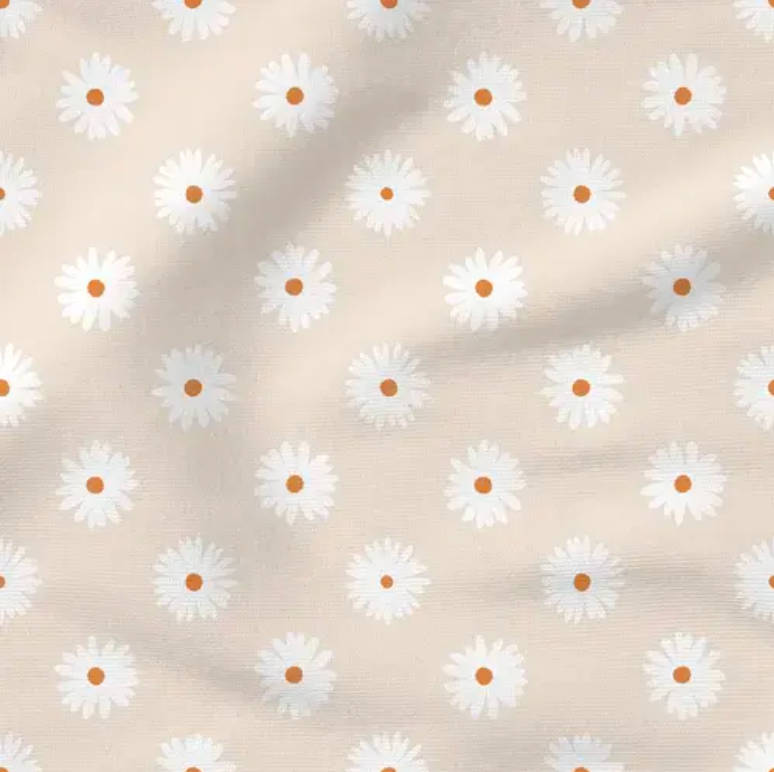 Darcy Daisies - Fabric by the yard starting at