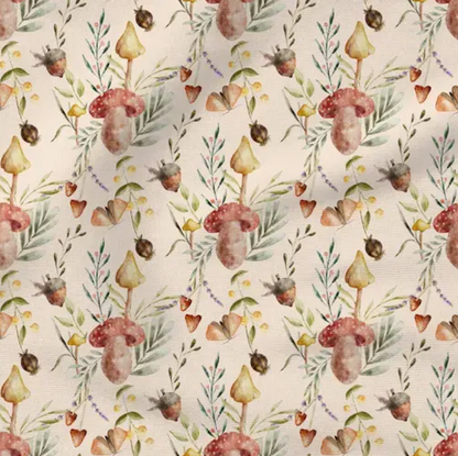 Forest Mushy - Fabric by the yard starting at