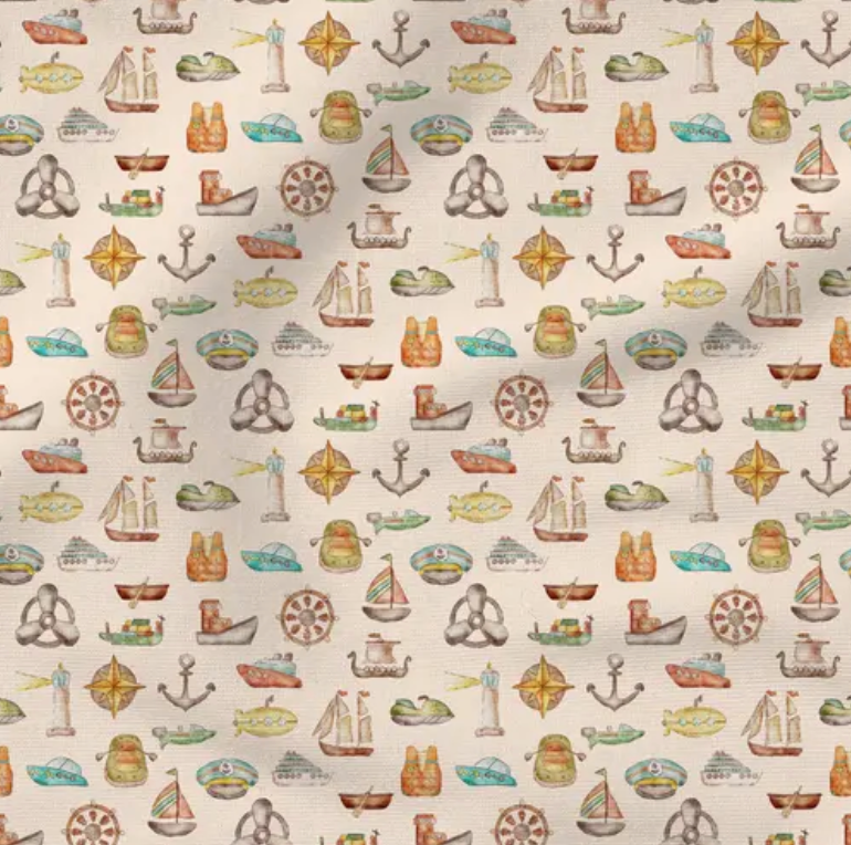 Sailor - Fabric by the yard starting a