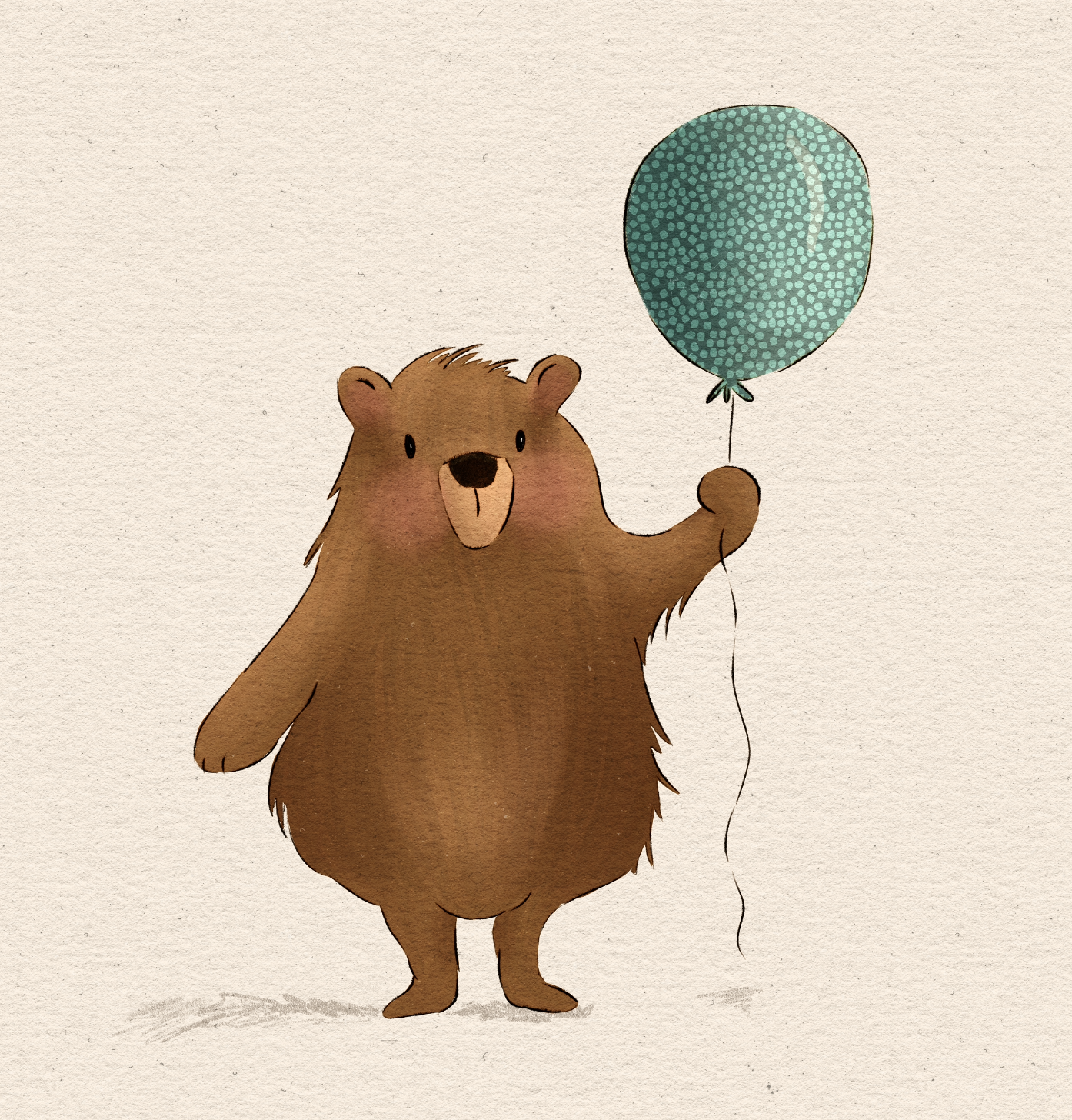 Make our Dream a Reality - Bear & Balloon