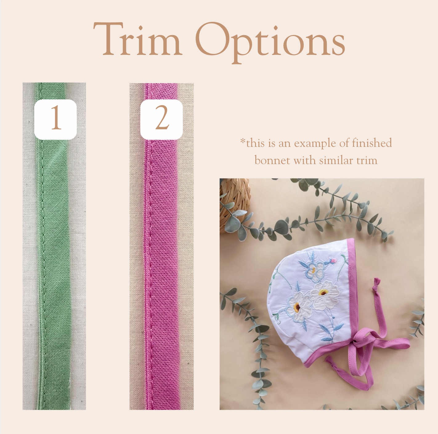 Pastel Blooms  - Choose your size & trim
