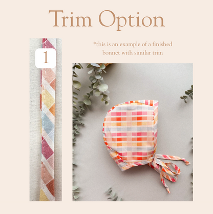 Sam  - Choose your size & trim