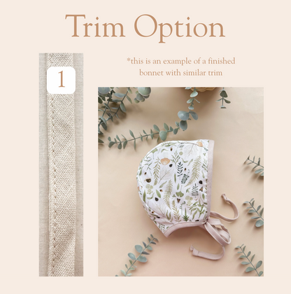 Charlie  - Choose your size & trim