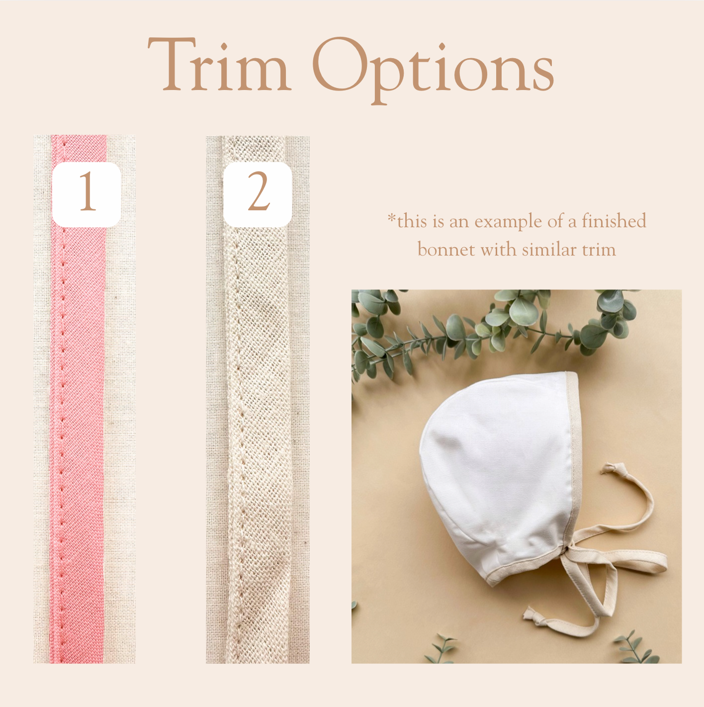 Lily - Choose your size & trim