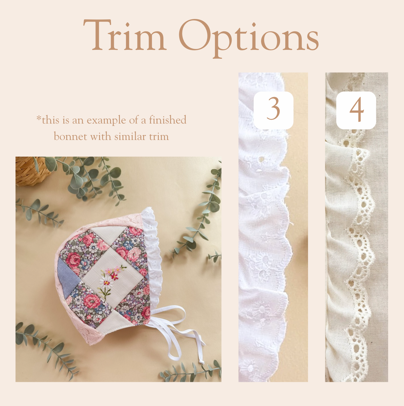 Floralia - Choose your size & trim