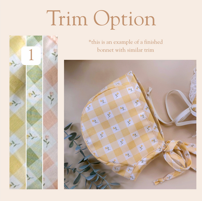 Tulip  - Choose your size, color & trim