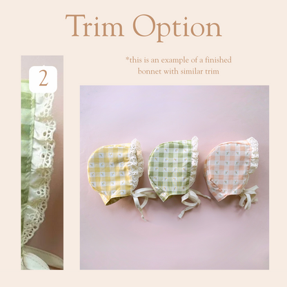 Tulip  - Choose your size, color & trim