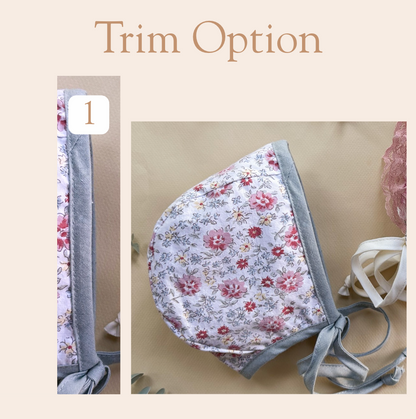 August  - Choose your size & trim