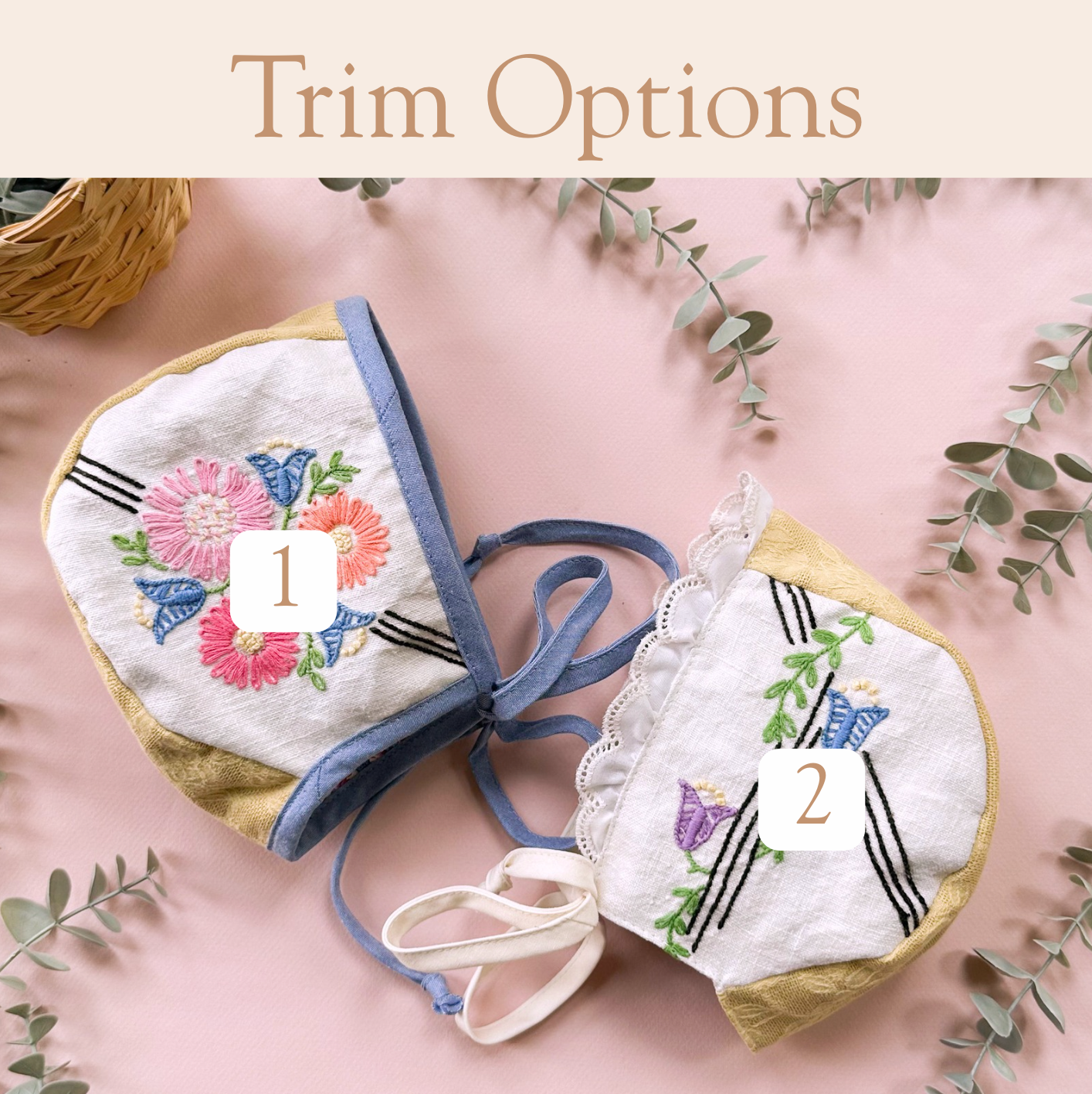 Adeline - Choose your size & trim