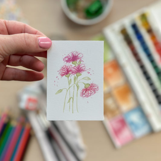 Simple as a Yes – Original ACEO Painting (Batch 005 #7)