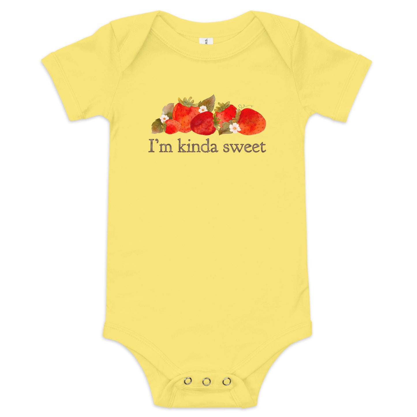 Strawberry Fields : I'm Kinda Sweet Bodysuit