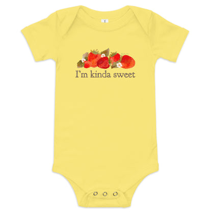 Strawberry Fields : I'm Kinda Sweet Bodysuit