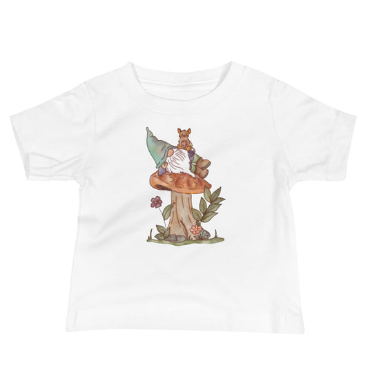 Mushroom Mouse Gnome : Baby Tee