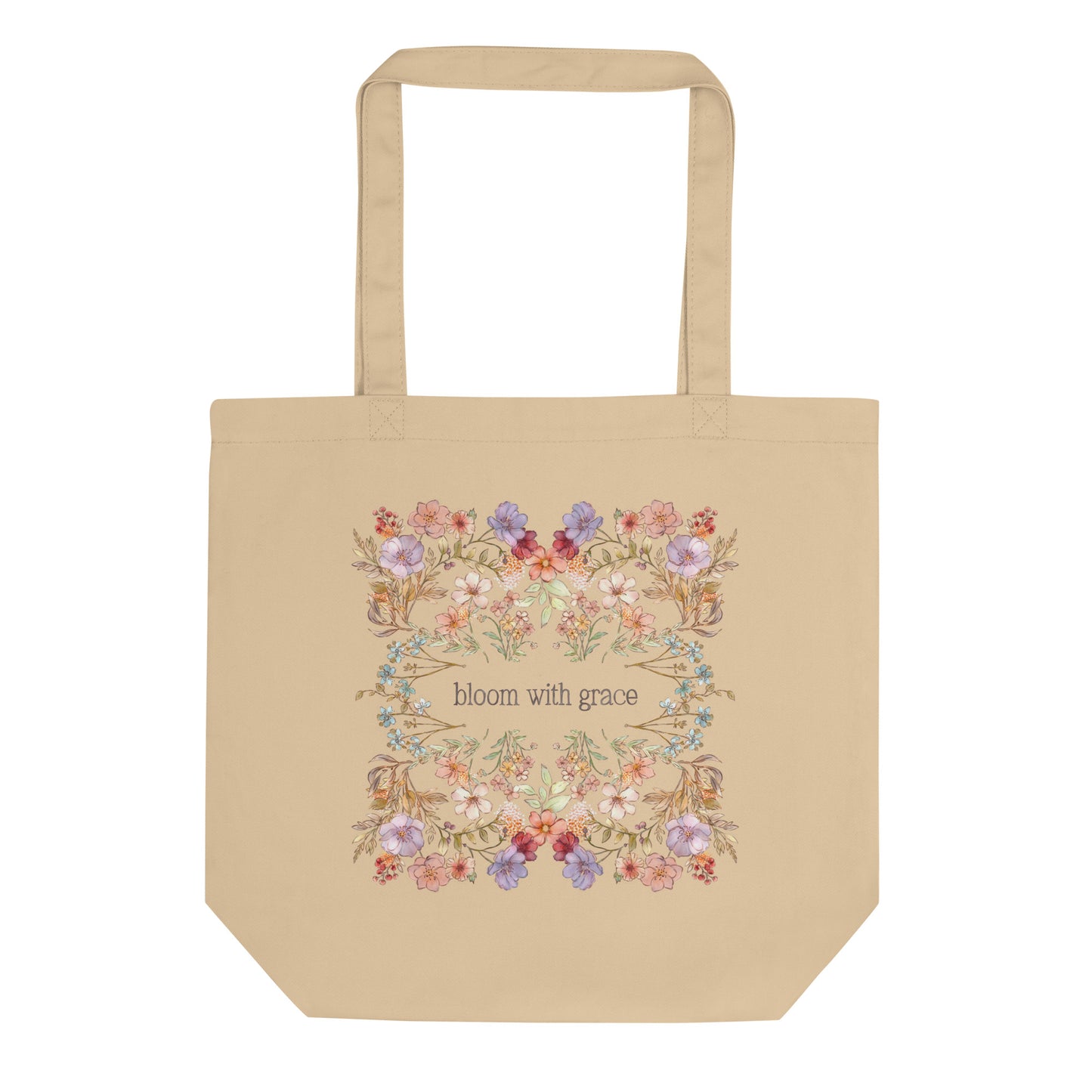 Bloom with Grace : Eco Tote Bag