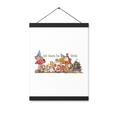 Gnome Garden : Poster with Hangers