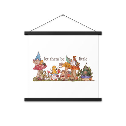 Gnome Garden : Poster with Hangers