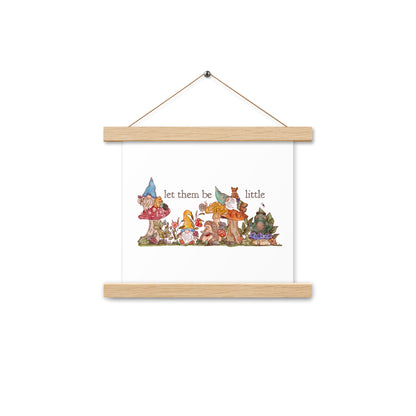 Gnome Garden : Poster with Hangers