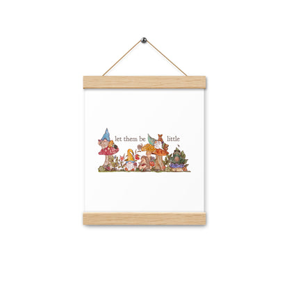 Gnome Garden : Poster with Hangers