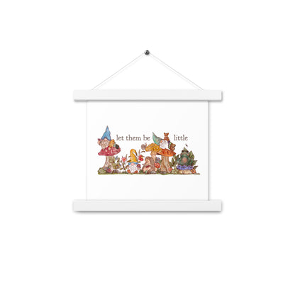 Gnome Garden : Poster with Hangers