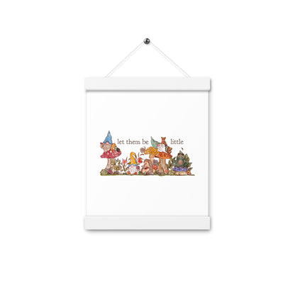 Gnome Garden : Poster with Hangers