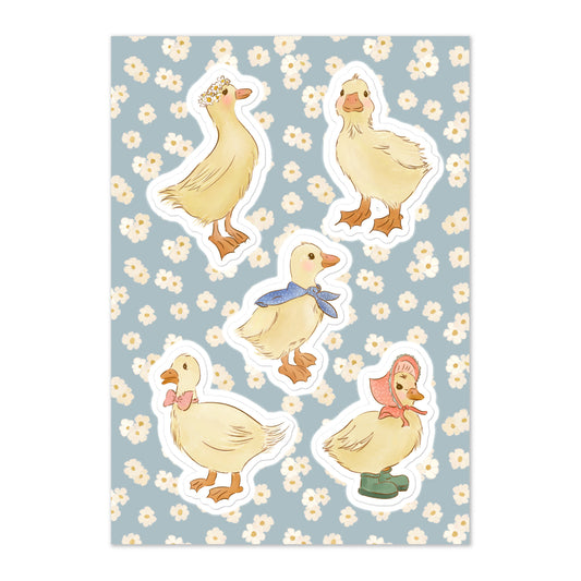5 Little Ducks : Sticker Sheet