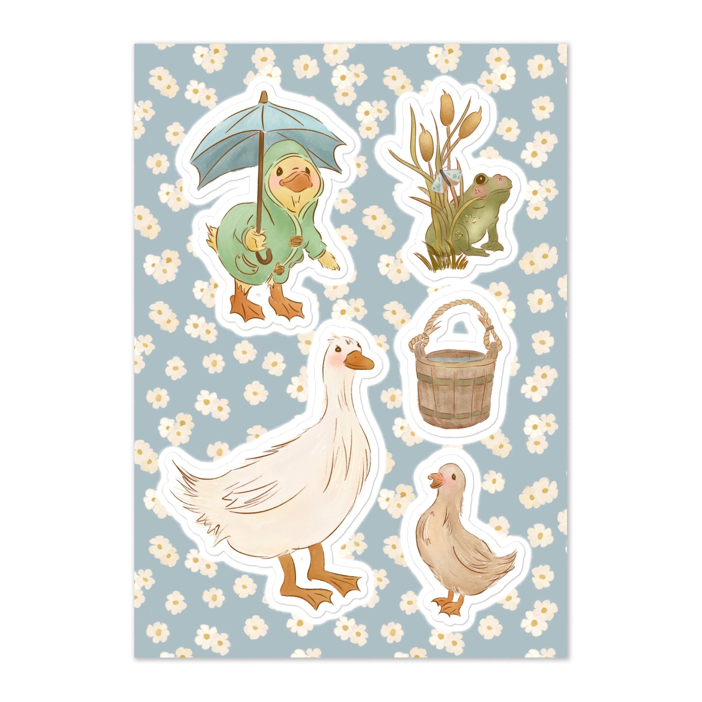 Duck & Friends : Sticker Sheet