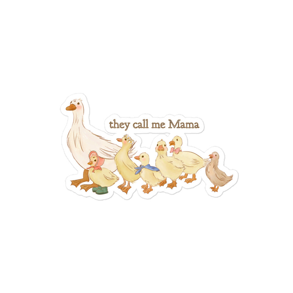 The Call Me Mama : Sticker