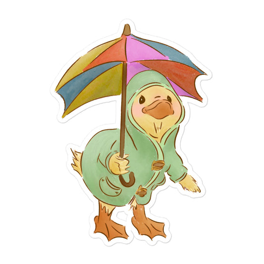 Mr. Puddle Duck : Sticker