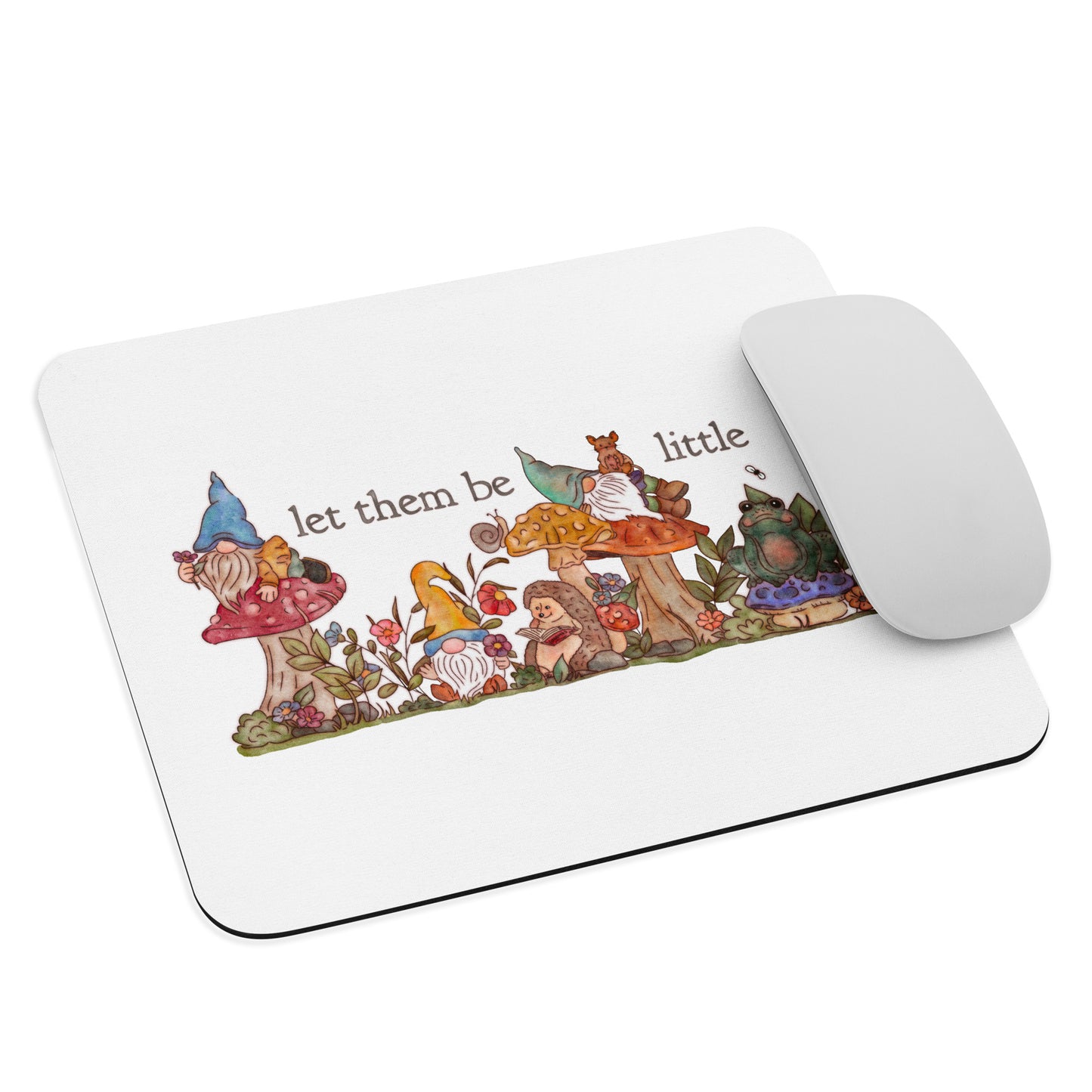 Gnome Garden : Mouse Pad