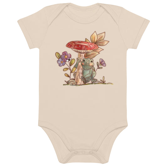 Gnome Garden : Organic Bodysuit